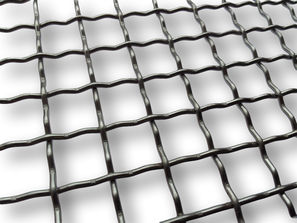 Coarse stainless steel wire cloth illustrates warp and weft construction. It is not a WLNEXO supply specification.